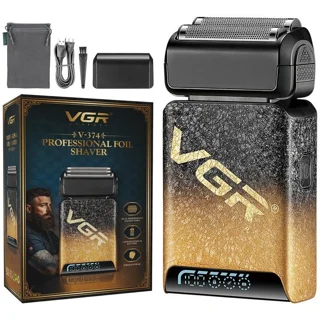 ماشین اصلاح وی جی آر مدل V-374 با تیغه استیل ضد زنگ